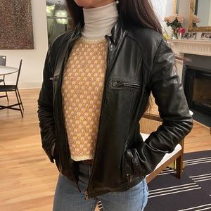 Lamarque leather jacket SZ S